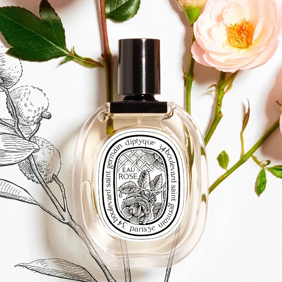 DIPTYQUE EAU ROSE EAU DE TOILETTE For Women 100ML