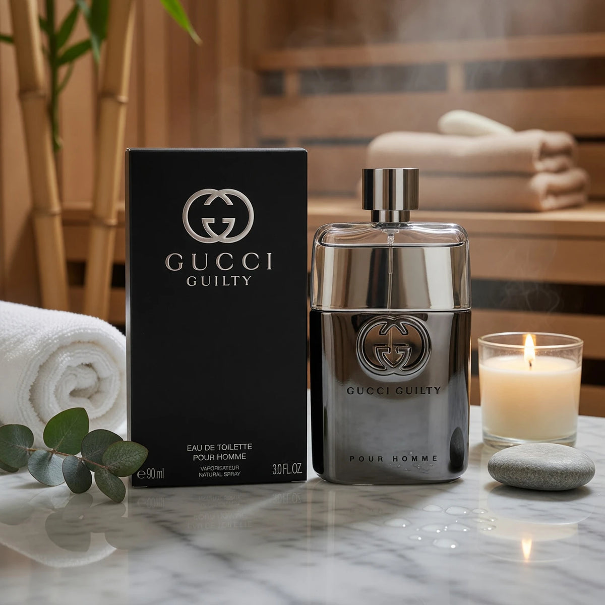 GUCCI Guilty Pour Homme Eau de Toilette Spray For Men 90ml