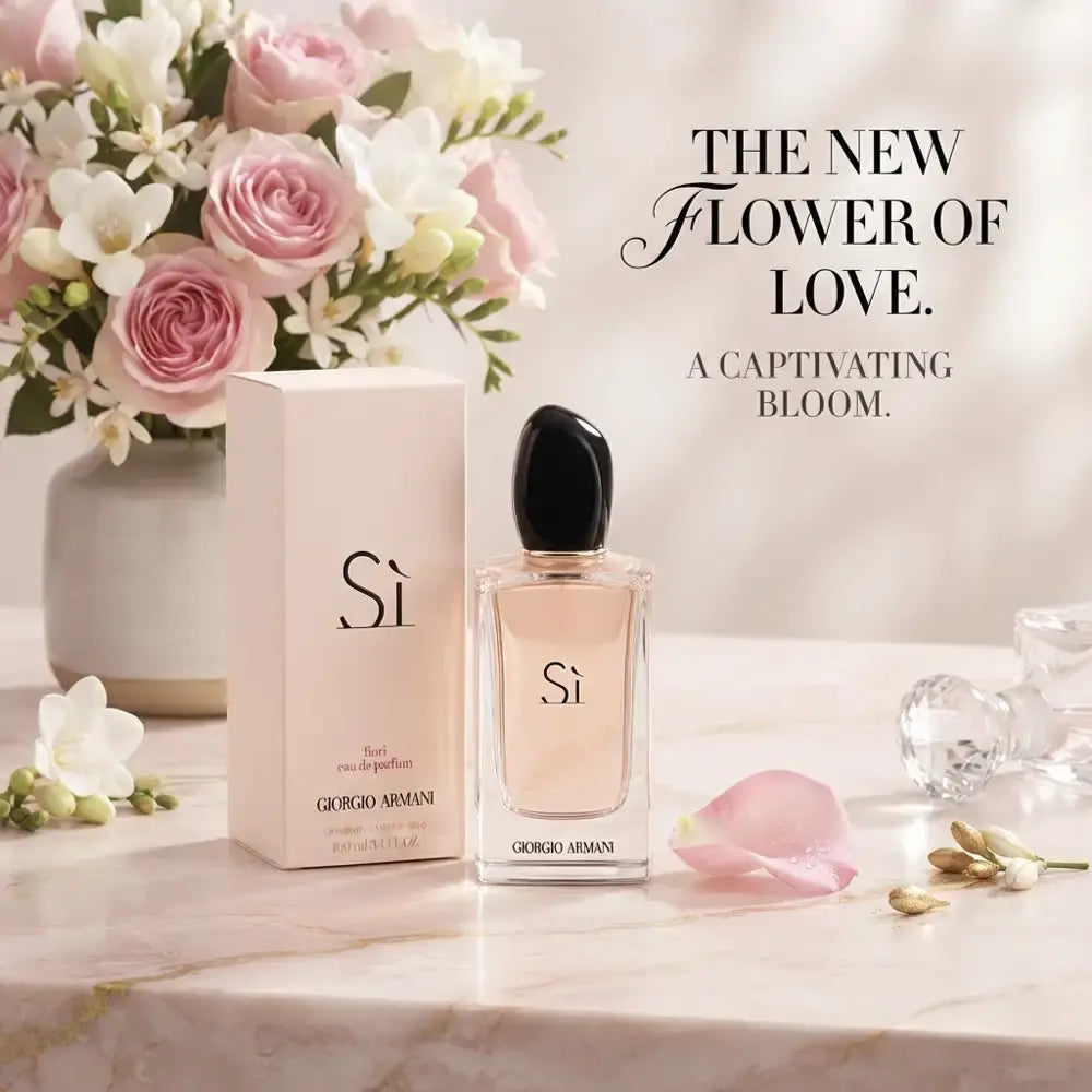 Giorgio Armani Sì Fiori Eau de Parfum For Women 100ml (LIMITED STOCK)