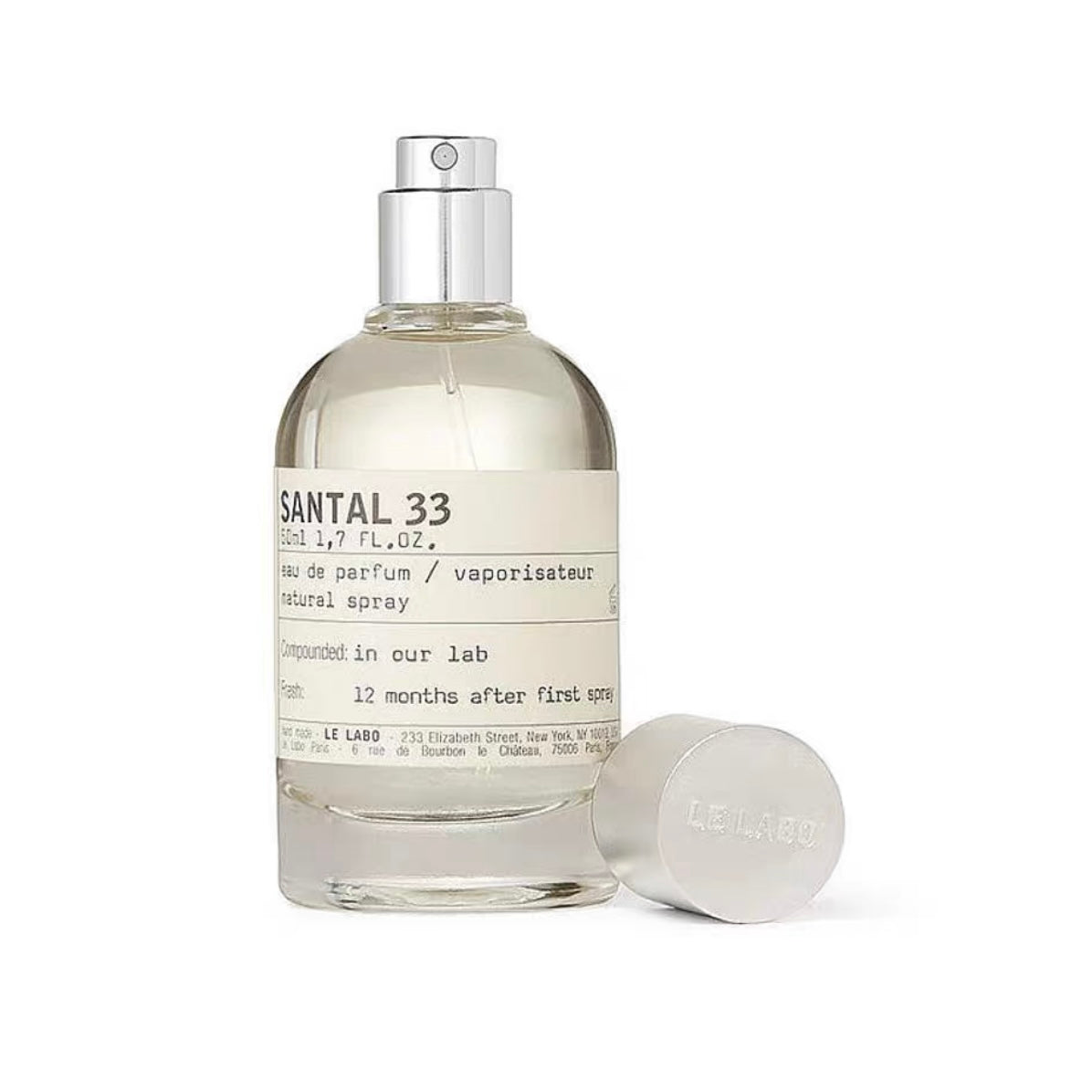 LE LABO SANTAL 33 EAU DE PARFUM SPRAY For Unisex 100ML