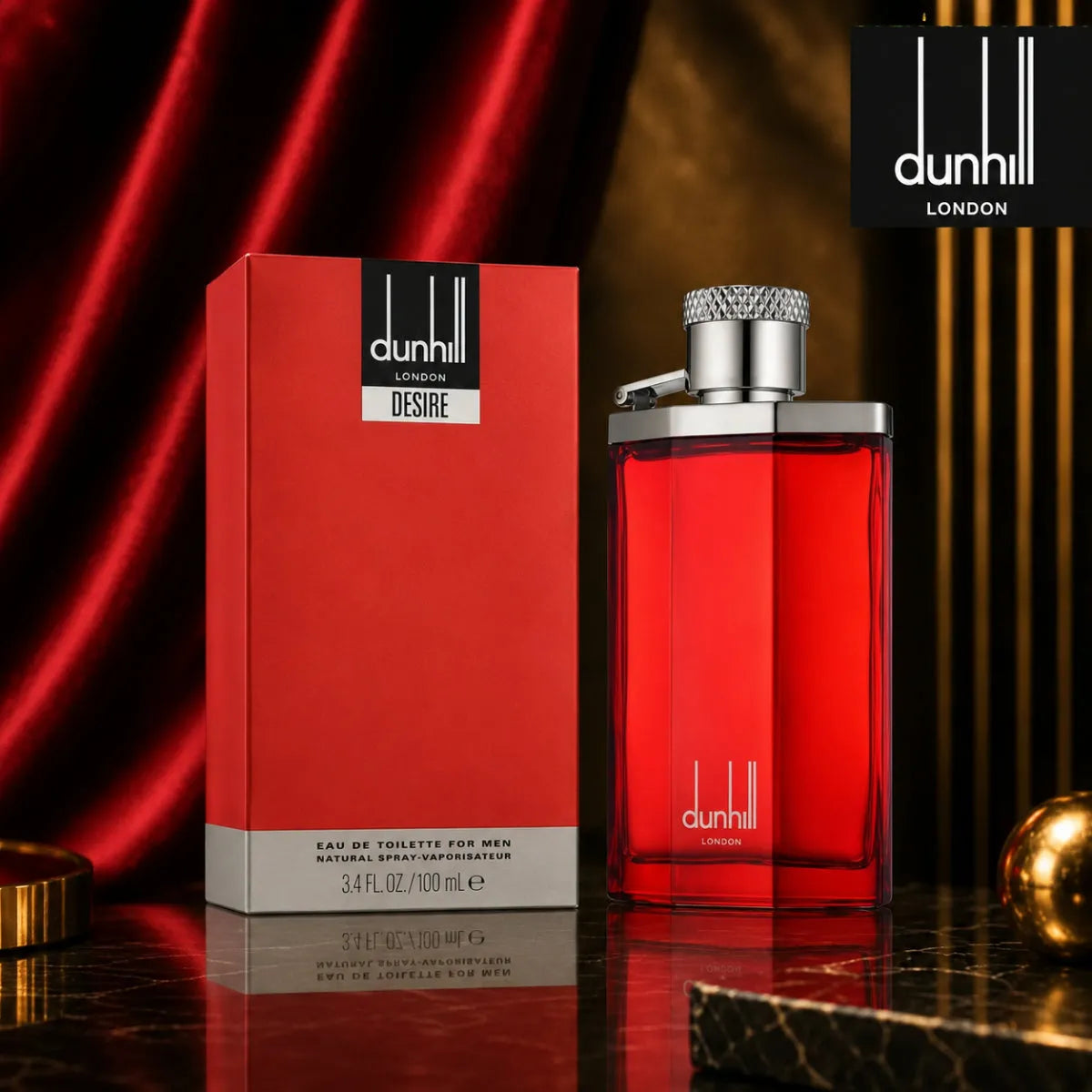 Dunhill London Desire Red Eau de Toilette for Men 100ml