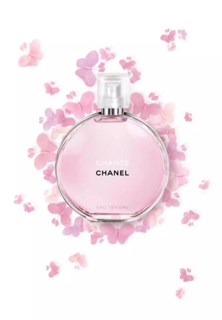 CHANEL CHANCE EAU TENDRE EAU DE TOILETTE SPRAY For Women 100ML